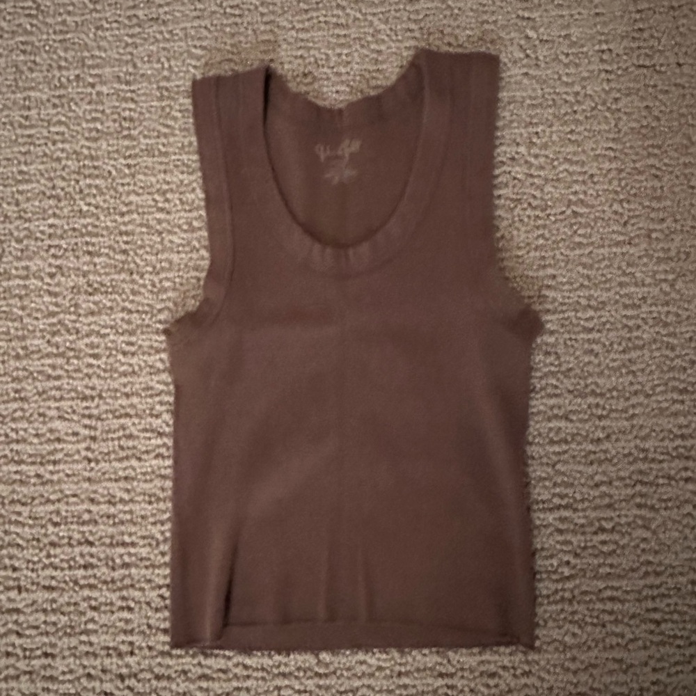 brown brandy melville tank